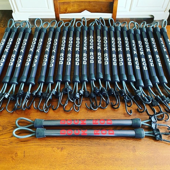 Dock Rods (Set of 2) - Fishing Boating Docking - Various Colors Available - Picture 2 of 6